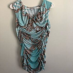 Ruched detailed Sleeveless top